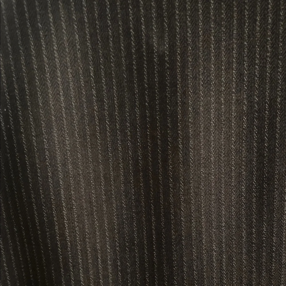 Vittorio Dark Brown Pinstripe Suit Jacket